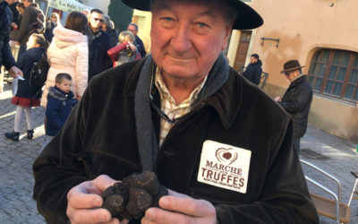 Drôme / Saint-Paul-Trois-Châteaux : un marché aux truffes et des arômes magiques autour de la fontaine tous les dimanches jusqu’à la mi-mars
