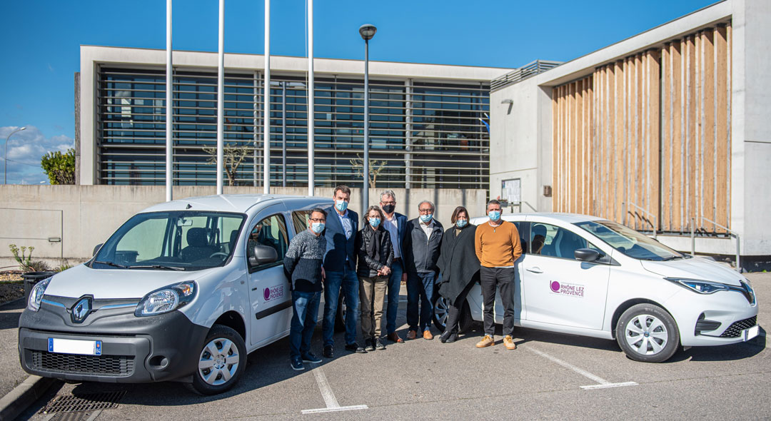 La communauté de communes Rhône Lez Provence s’équipe en voitures électriques